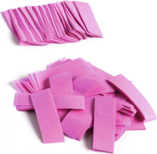TCM FX Slowfall Confetti rectangular 55x18mm, pink, 1kg