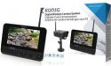 KÖNIG - Trådløs overvågningskamera system m. 7" LCD skærm KÖNIG - Trådløs overvågningskamera system m. 7" LCD skærm