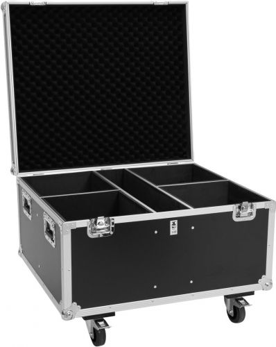 Roadinger Flightcase 4x THA-100F MK3 with wheels