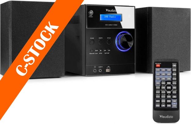Metz Micro HiFi System Black "C-STOCK"