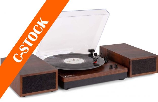 RP165D Record Player Set Dark Wood "C-STOCK"