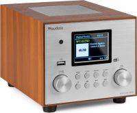 Vieste DAB+ Radio with Subwoofer Silver