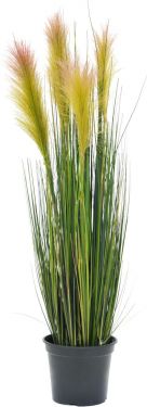 Europalms Feather grass, artificial, rosé, 90cm