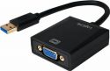 LogiLink - VGA konverter - USB 3.0 til VGA (20cm) LogiLink - VGA konverter - USB 3.0 til VGA (20cm)