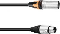 PSSO Adapter Cable DMX XLR 5-pin/3-pin 0.3m bk