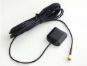 Aktiv GPS antenne - 3-5V, 28dB, 5m ledning m. SMA stik Aktiv GPS antenne - 3-5V, 28dB, 5m ledning m. SMA stik