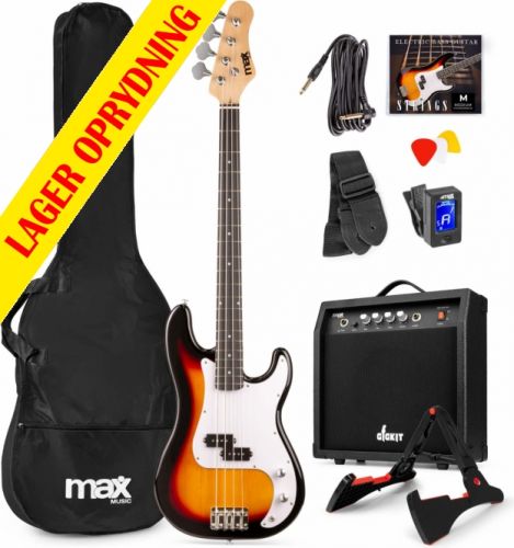 GigKit Basguitar Pakke Sunburst