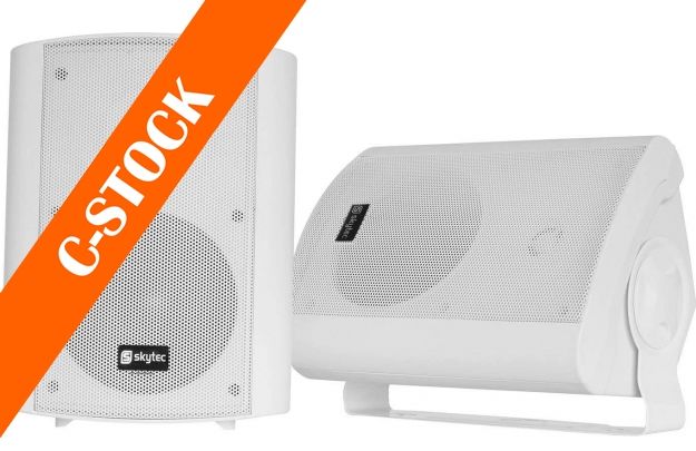 Speaker Set 2-Way 5" 100W White "C-STOCK"