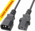 Power Cables with IEC, CX18-5 IEC Extension Cable Male - Female 5,0 meter