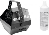 Eurolite Set B-100 Bubble Machine black DMX + Bubble Fluid 1l