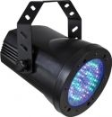 HQ Power - PAR36 LED pinspot - 4 DMX kanaler, 76 RGB LEDs, strobo (5W) HQ Power - PAR36 LED pinspot - 4 DMX kanaler, 76 RGB LEDs, strobo (5W)