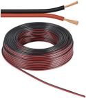 GOOBAY - Højttalerledning - 2 x 1,5mm² CCA, rød/sort (50m) GOOBAY - Højttalerledning - 2 x 1,5mm² CCA, rød/sort (50m)
