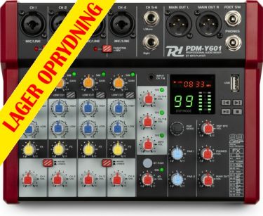 PDM-Y601 Studio Music Mixer 6-Ch
