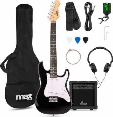 GigKit Junior Electric Guitar Pack Black 3/4