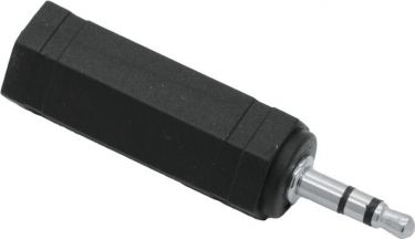 Omnitronic Adapter 3.5 Jack(M)/6.35(F) stereo 10x