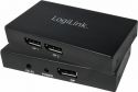 LogiLink - DisplayPort splitter - DP hun til 2 x DP hun, 4K (Ultra HD) LogiLink - DisplayPort splitter - DP hun til 2 x DP hun, 4K (Ultra HD)