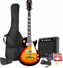 GigKit Elektrisk Guitar Pakke LP Stil Sunburst