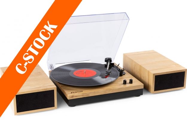 RP165L Record Player Set Light Wood "C-STOCK"