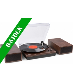 RP165D Record Player Set Dark Wood "B-STOCK" TILBUD NU