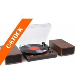 RP165D Record Player Set Dark Wood "C-STOCK" TILBUD NU