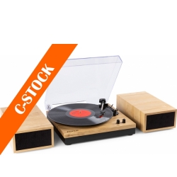 RP165L Record Player Set Light Wood "C-STOCK" TILBUD NU