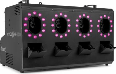 Cyclone400 Smoke & Bubble Machine with RGBW LEDs