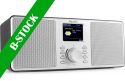 Monza DAB+ Stereo Radio Silver "B STOCK"