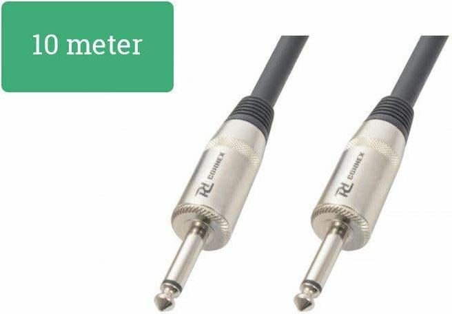 CX29-10 Speaker cable 6.3 m/m 10m Black
