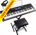 Rhapsody61L Elektronisk Keyboard med 61 oplyste tangenter – Sæt Rhapsody61L Elektronisk Keyboard med 61 oplyste tangenter – Sæt
