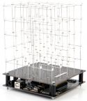 Velleman - K8018B - 3D LED kube, 5x5x5 blå LED, programmerbar via USB Velleman - K8018B - 3D LED kube, 5x5x5 blå LED, programmerbar via USB