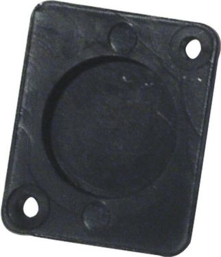 Eurolite Universal XLR Blanking Plate, black plast