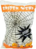 Halloween Edderkoppespind. Hvid 50g UV-aktivt Halloween Edderkoppespind. Hvid 50g UV-aktivt
