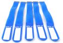 Kabler og stik, GAFER.PL Tie Straps 25x400mm 5 pieces blue