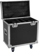 Roadinger Flightcase 2x TMH-W400 with wheels