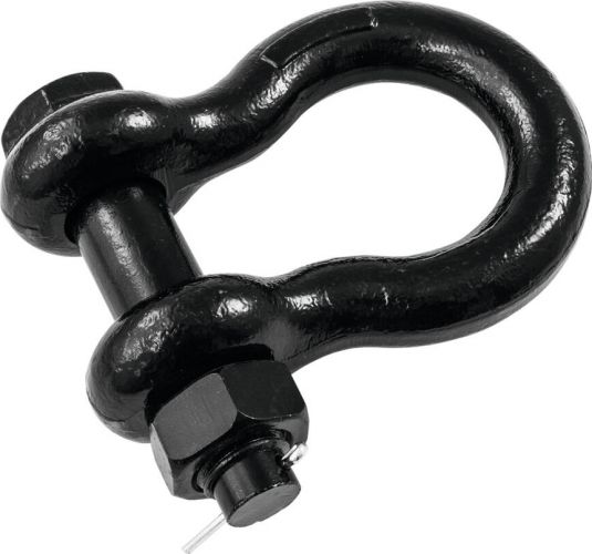 SAFETEX Shackle 22mm bk with Bolt, Mother, Splint