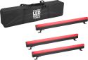 Diverse, Eurolite Set 3x AKKU PT-100/32 Pixel DMX Tube + Soft Bag