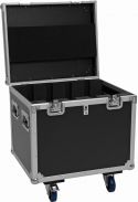 Roadinger Flightcase 4x Pixel Matrix Panel 5x5 RGB/WW with wheels