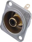 Diverse, NEUTRIK RCA Mounting Socket bk NF2D0