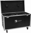 Roadinger Flightcase 2x DMH-640 with wheels