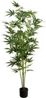 Europalms Cannabis-plant, artificial plant, 150cm