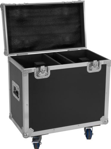 Roadinger Flightcase 2x TMH-W400 with wheels