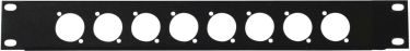 Omnitronic Front Panel Z-19 8x XLR (D-type) 1U
