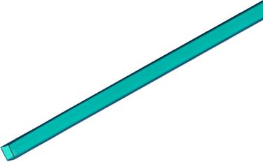 Eurolite Tubing 10x10mm turquoise 2m