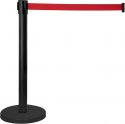 Scene, Eurolite Barrier System SW-1 with Retractable red belt