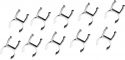 Brands, Eurolite 10x Mounting Clip for 50mm Tube