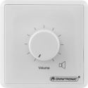 Professional installation, Omnitronic PA Volume Controller, 5 W mono wh
