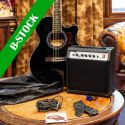 ShowKit Electric Acoustic Guitar Pack Black "B-STOCK" ShowKit Electric Acoustic Guitar Pack Black "B-STOCK"