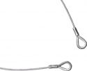 DMX & Light Controllers, Eurolite Steel Rope 1000x4mm silver with Thimble DMX & Light Controllers, Eurolite Steel Rope 1000x4mm silver with Thimble