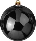 Europalms Deco Ball 30cm, black Europalms Deco Ball 30cm, black