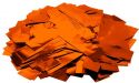 Confetti, TCM FX Metallic Confetti rectangular 55x18mm, orange, 1kg